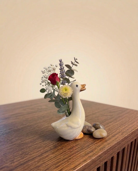 Mini Duck Miniature Incense Holder & Table Decor Stand