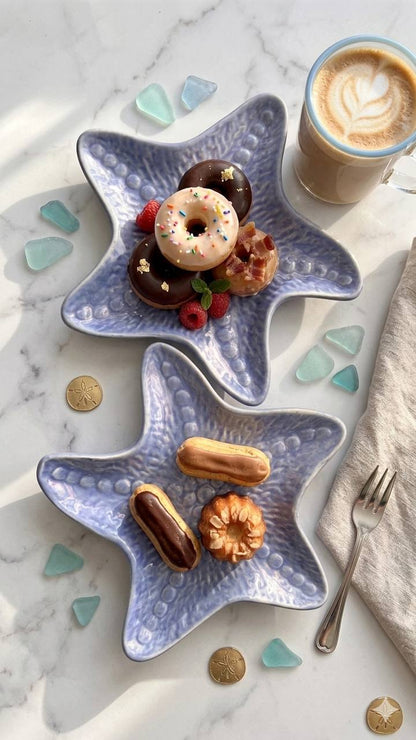 Coastal Charm Star Fish Serving Plate - Set of 2