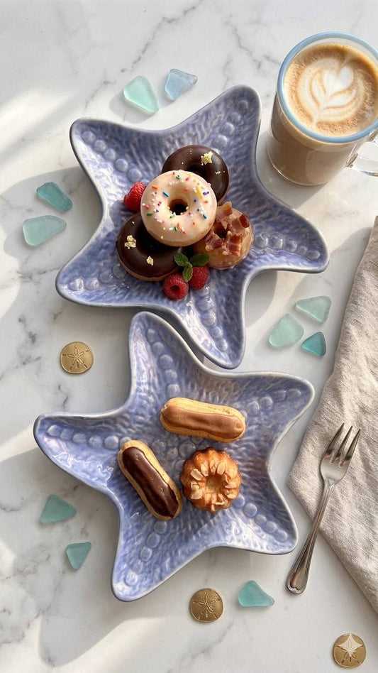 Coastal Charm Star Fish Serving Plate - Set of 2