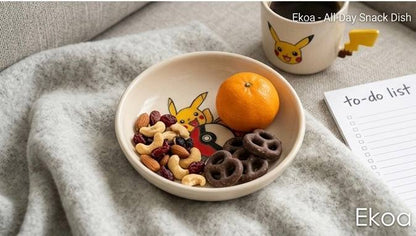 The "Starter Trio" Hand-Painted Pokemon Ceramic Bowl ⚡️