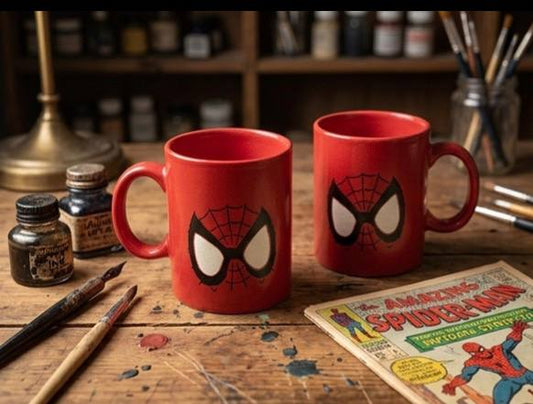 Hero’s Brew: Spider-Man Inspired Ceramic Mug