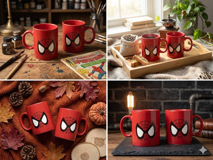Hero’s Brew: Spider-Man Inspired Ceramic Mug